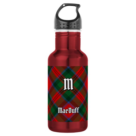 MacDuff-Tartan Edelstahlflasche (Vorderseite)