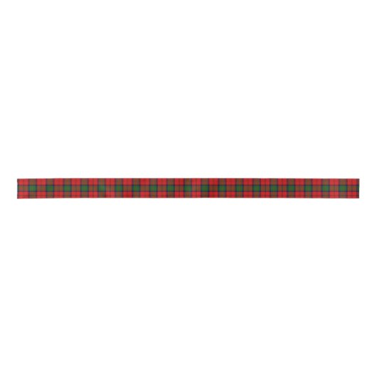MacDuff Tartan Ribbon Satinband (Vorderseite)