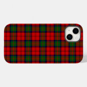 MacDuff Tartan rot kariert Case-Mate iPhone Hülle (Rückseite (Horizontal))