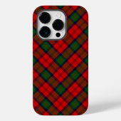 MacDuff Tartan rot kariert Case-Mate iPhone Hülle (Rückseite)