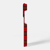 MacDuff Tartan rot kariert iPhone Hülle (Linke Seite)