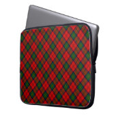MacDuff Tartan rot kariert Laptopschutzhülle (Vorderseite Links)