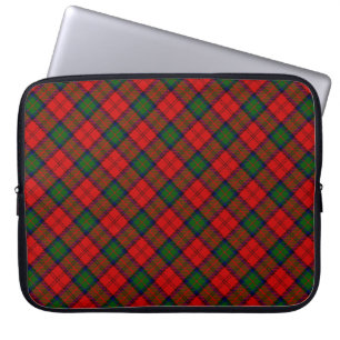 MacDuff Tartan rot kariert Laptopschutzhülle