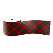 MacDuff Tartan rot kariert Ripsband (Spule)