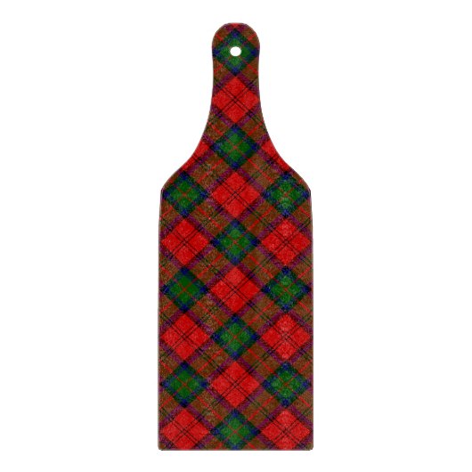 MacDuff Tartan rot kariert Schneidebrett (Vorderseite)
