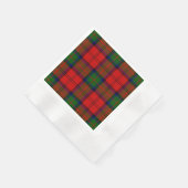 MacDuff Tartan rot kariert Serviette (Ecke)