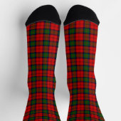 MacDuff Tartan rot kariert Socken (Oben)