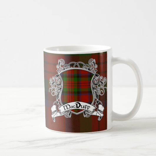 MacDuff Tartan-Schild Kaffeetasse (Rechts)