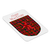 MacDuff Tartan Scottish Kariert Lion Rampant Magnet (Rechte Seite)
