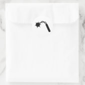 Mace Runder Aufkleber (Tasche)