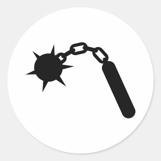 Mace Runder Aufkleber (Vorderseite)