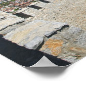 MACEDONIA, Ohrid. Car Samoil's Castle / Poster (Ecke)