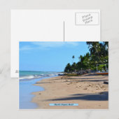Maceió, Alagoas, Brasilien Postkarte (Vorne/Hinten)