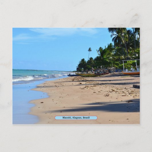 Maceió, Alagoas, Brasilien Postkarte (Vorderseite)