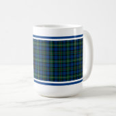MacEwan Clan Tartan Kaffeetasse (VorderseiteRechts)