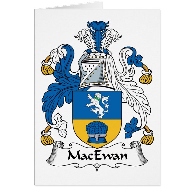 MacEwan Familienwappen (Vorne)