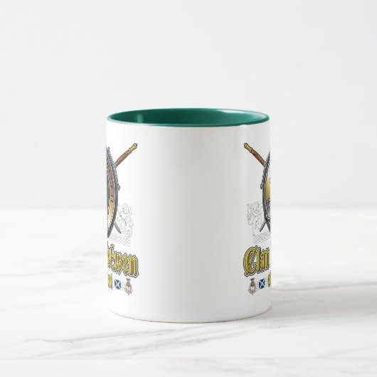 MacEwen Clan Abzeichen Tasse (Zentrum)