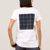 Macewen Clan Kariert Scottish tartan T-Shirt (Rückseite)