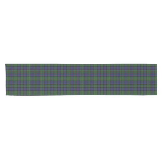 MacEwen Clan Tartan Kariert Table Runner Kurzer Tischläufer (Horizontal)
