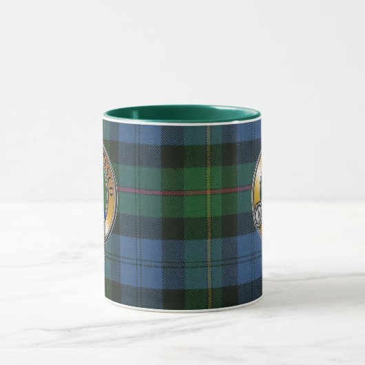 MacEwen Tartan & Abzeichen Tasse (Zentrum)