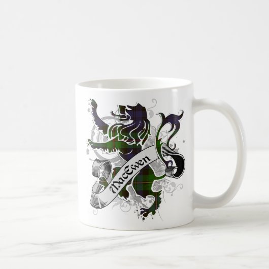MacEwen Tartan Lion Kaffeetasse (Rechts)