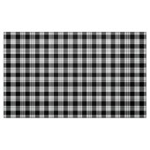 MacFarlane Black & White Tartan Stoff (Fat Quarter (45,7 x 55,9 cm))