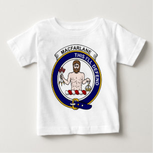 MacFarlane Clan-Abzeichen Baby T-shirt