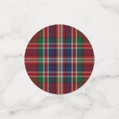 MacFarlane Clan Scottish Wedding Confetti Konfetti (Klein Vorderseite)
