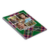 MacFarlane-Familienfoto-Collage Notizblock (Rechte Seite)