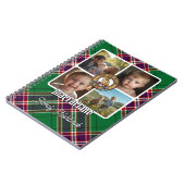 MacFarlane-Familienfoto-Collage Notizblock (Linke Seite)
