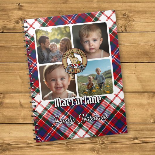 MacFarlane Familienfoto-Collage Notizblock