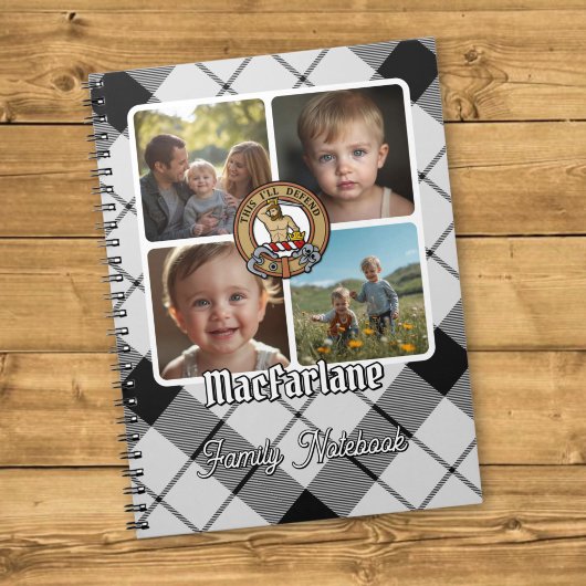 MacFarlane Familienfoto-Collage Notizblock