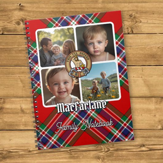 MacFarlane Familienfoto-Collage Notizblock