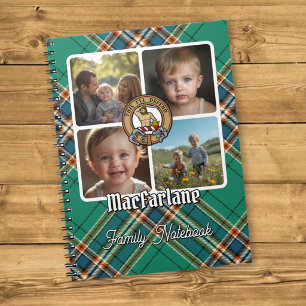 MacFarlane-Familienfoto-Collage Notizblock