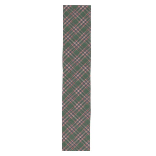MacFarlane Jagd Modernes Original Tartan Mittelgroßer Tischläufer (Vorderseite)