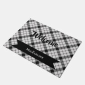 MacFarlane Kariert Tartan Scottish Clan Pattern Fußmatte (Schrägansicht)