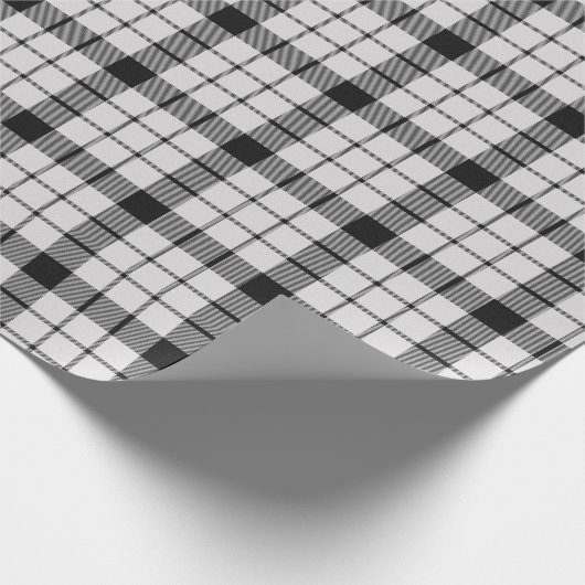 MacFarlane Kariert Tartan Scottish Clan Pattern Geschenkpapier (Ecke)