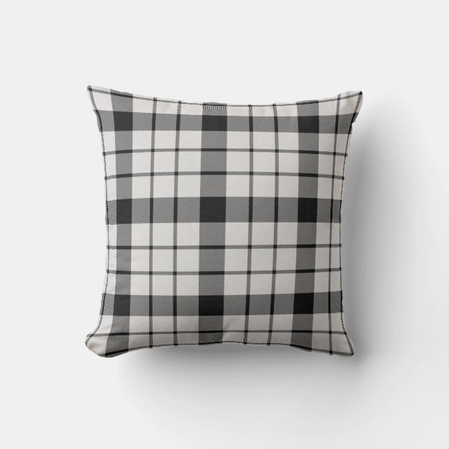 MacFarlane Kariert Tartan Scottish Clan Pattern Kissen (Vorderseite)