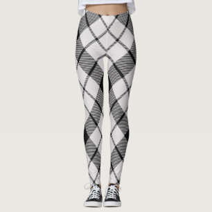 MacFarlane Kariert Tartan Scottish Clan Pattern Leggings