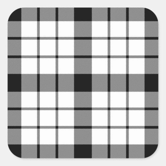 MacFarlane Quadratischer Aufkleber (Vorderseite)