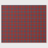 MacFarlane Red Tartan Geschenkpapier (Flach)