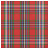 MacFarlane roter Tartan-Druck Stoff (Muster)