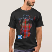 MacFarlane Scottish Clan Tartan Scotland T-Shirt (Vorderseite)
