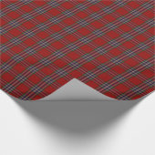 MacFarlane Scottish Tartan Kariert Wrapping Paper Geschenkpapier (Ecke)