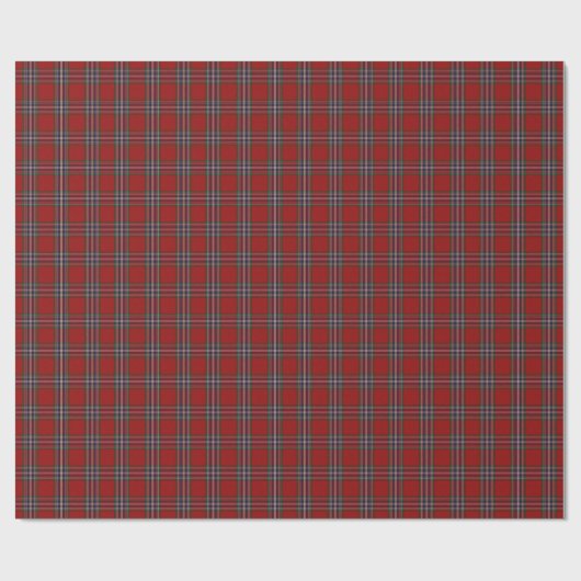 MacFarlane Scottish Tartan Kariert Wrapping Paper Geschenkpapier (Flach)