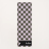 MacFarlane Scottish Tartan Kariertes Muster Yogamatte (Vorderseite)