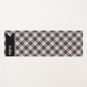 MacFarlane Scottish Tartan Kariertes Muster Yogamatte (Vorderseite (Horizontal))