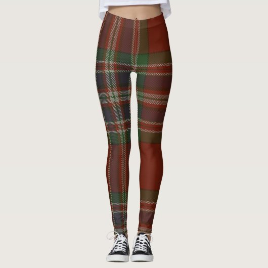 MacFarlane Tartan-Clan kariert Leggings (Vorderseite)