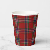 MacFarlane Tartan Kariert Paper Cups Pappbecher (Rückseite)