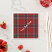 MacFarlane Tartan Kariert Paper Napkins Serviette (Beispiel)